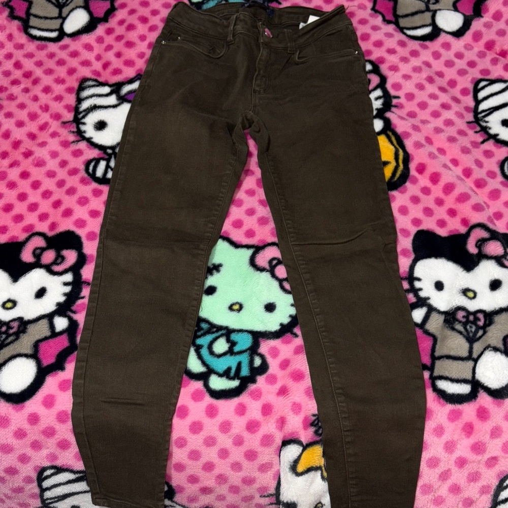 Zara Dark Green Jeans